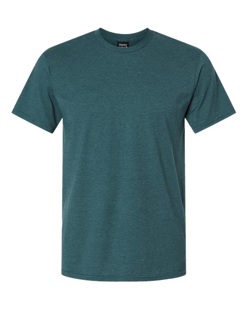 Hanes Perfect-T T-Shirt 4980 Jade Pine Heather