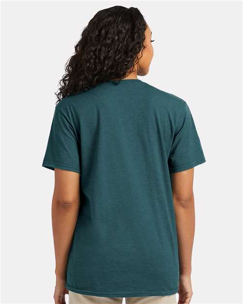 Hanes Perfect-T T-Shirt 4980 Jade Pine Heather