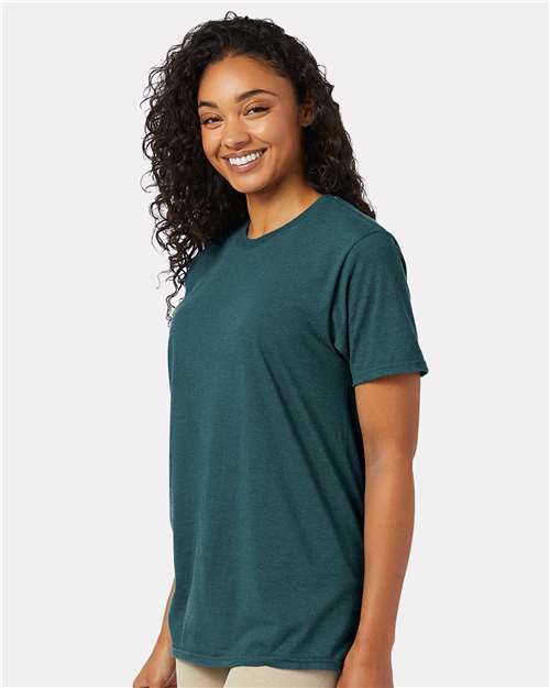 Hanes Perfect-T T-Shirt 4980 Jade Pine Heather