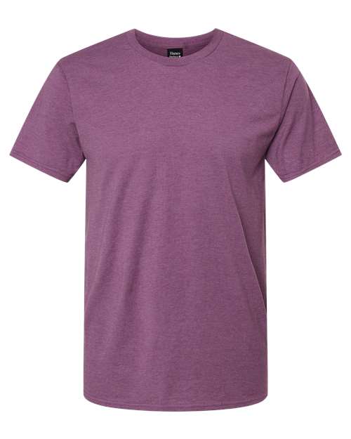Hanes Perfect-T T-Shirt 4980 Purple Rain Heather