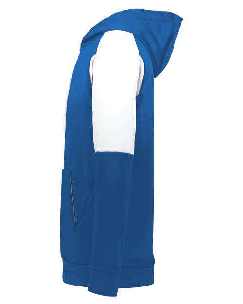 Holloway Youth Blue Chip Hooded Sweatshirt 222640