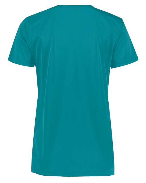 Holloway Women's Momentum V-Neck T-Shirt 222820 Teal