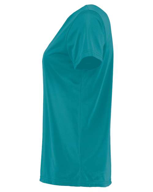 Holloway Women's Momentum V-Neck T-Shirt 222820 Teal