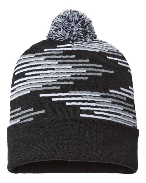 CAP AMERICA USA-Made Bar Beanie RKB12 Custom Embroidered Business Logo