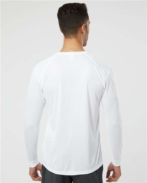Paragon Long Islander Performance Long Sleeve T-Shirt 210 White