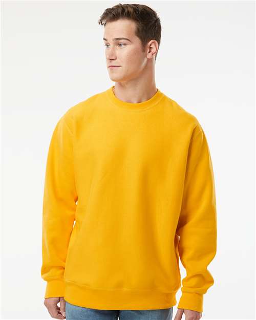 Custom Embroidered Independent Trading Co. Legend - Premium Heavyweight Cross-Grain Crewneck Sweatshirt IND5000C