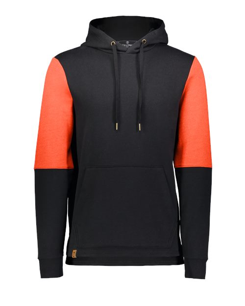 Holloway All-American Team Fleece Colorblocked Hooded Sweatshirt 222581