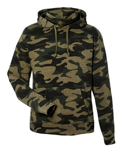 J. America Gaiter Fleece Hooded Sweatshirt 8879
