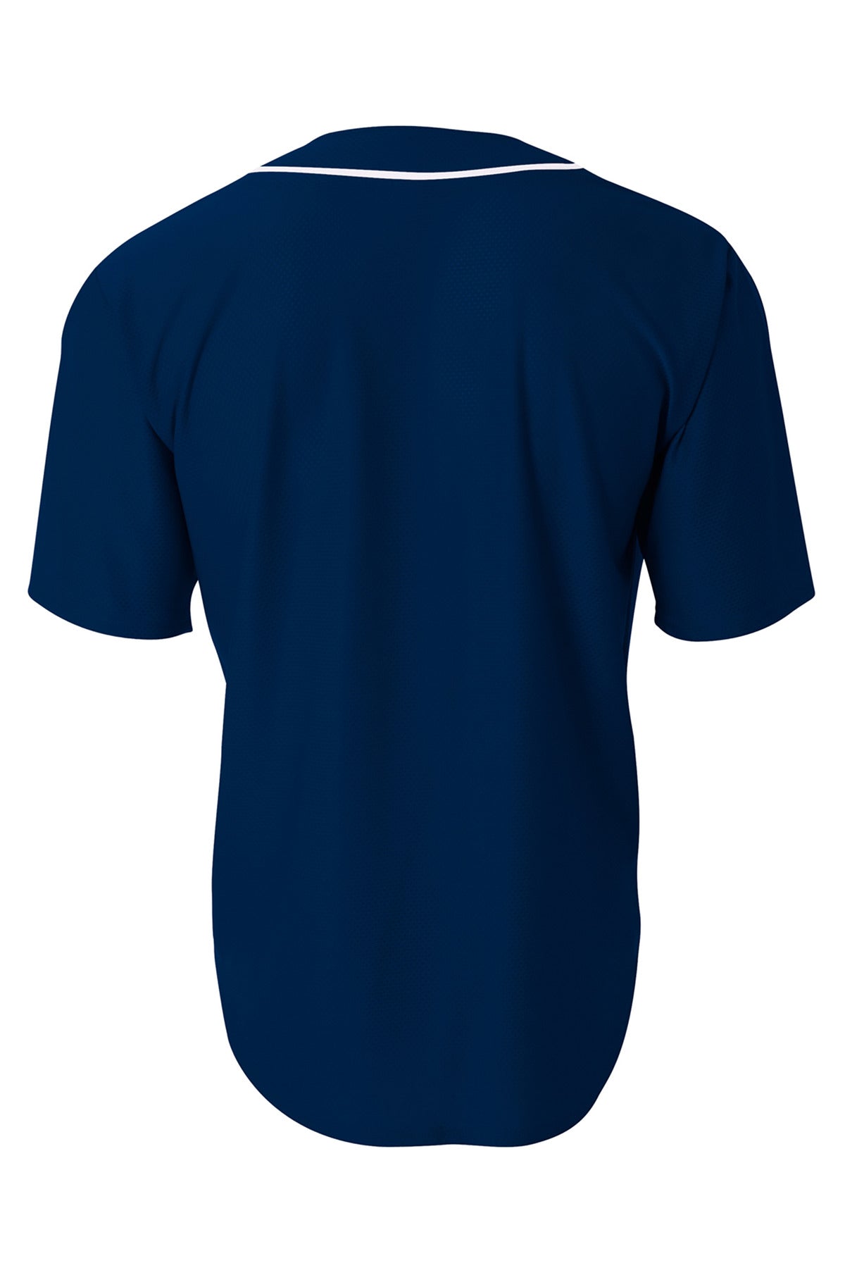 A4 Short Sleeve Full-Button Baseball Top A4N4184