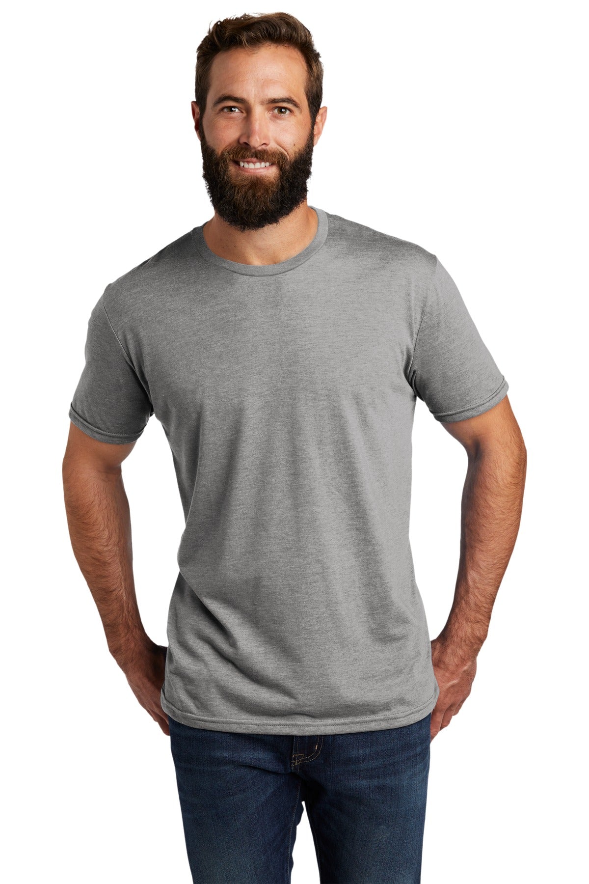 Allmade Unisex Tri-Blend Tee AL2004 Aluminum Grey