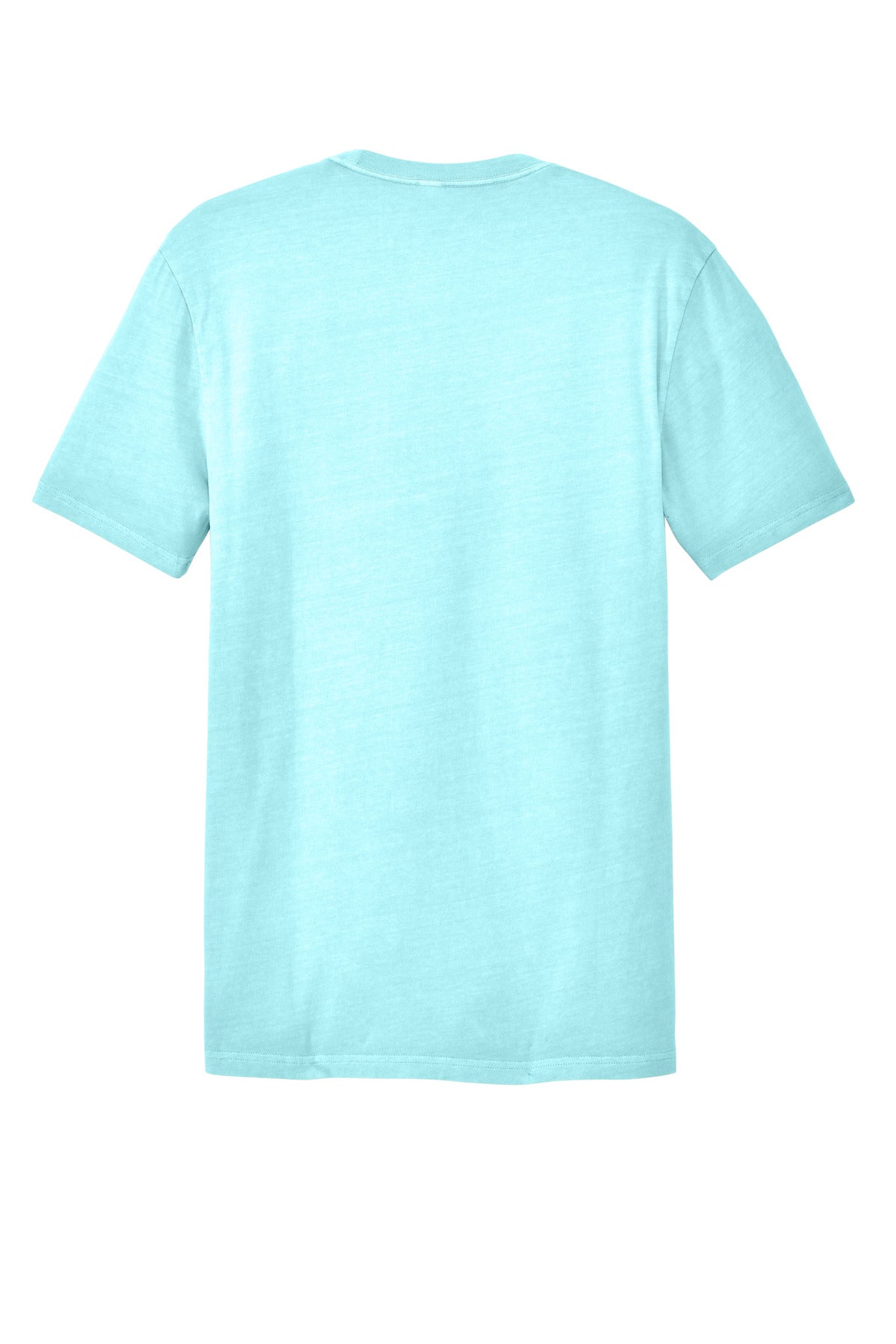Custom Embroidered AllMade T-Shirts in Saltwater Blue