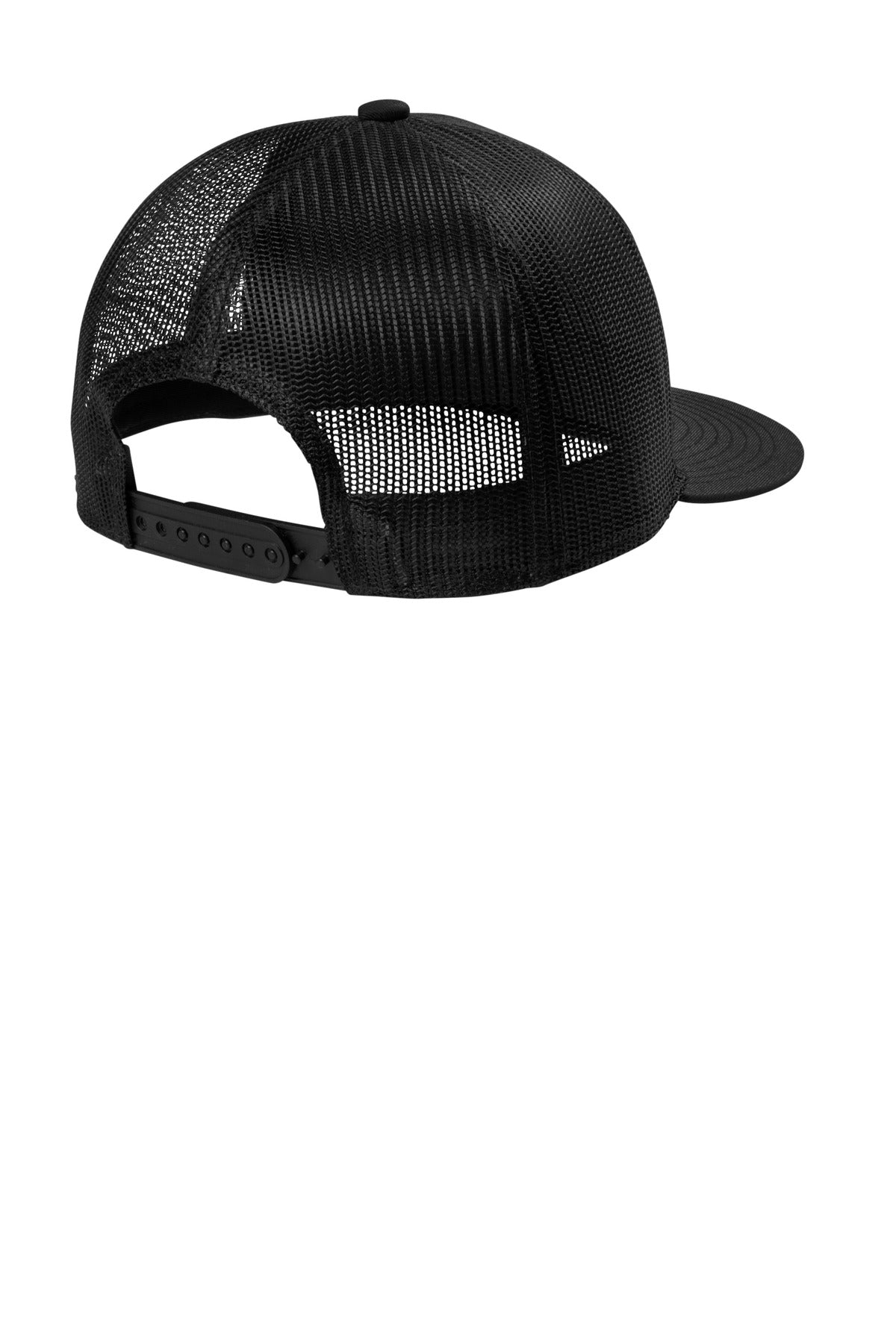 Port Authority Snapback Flat Bill Trucker Cap C117