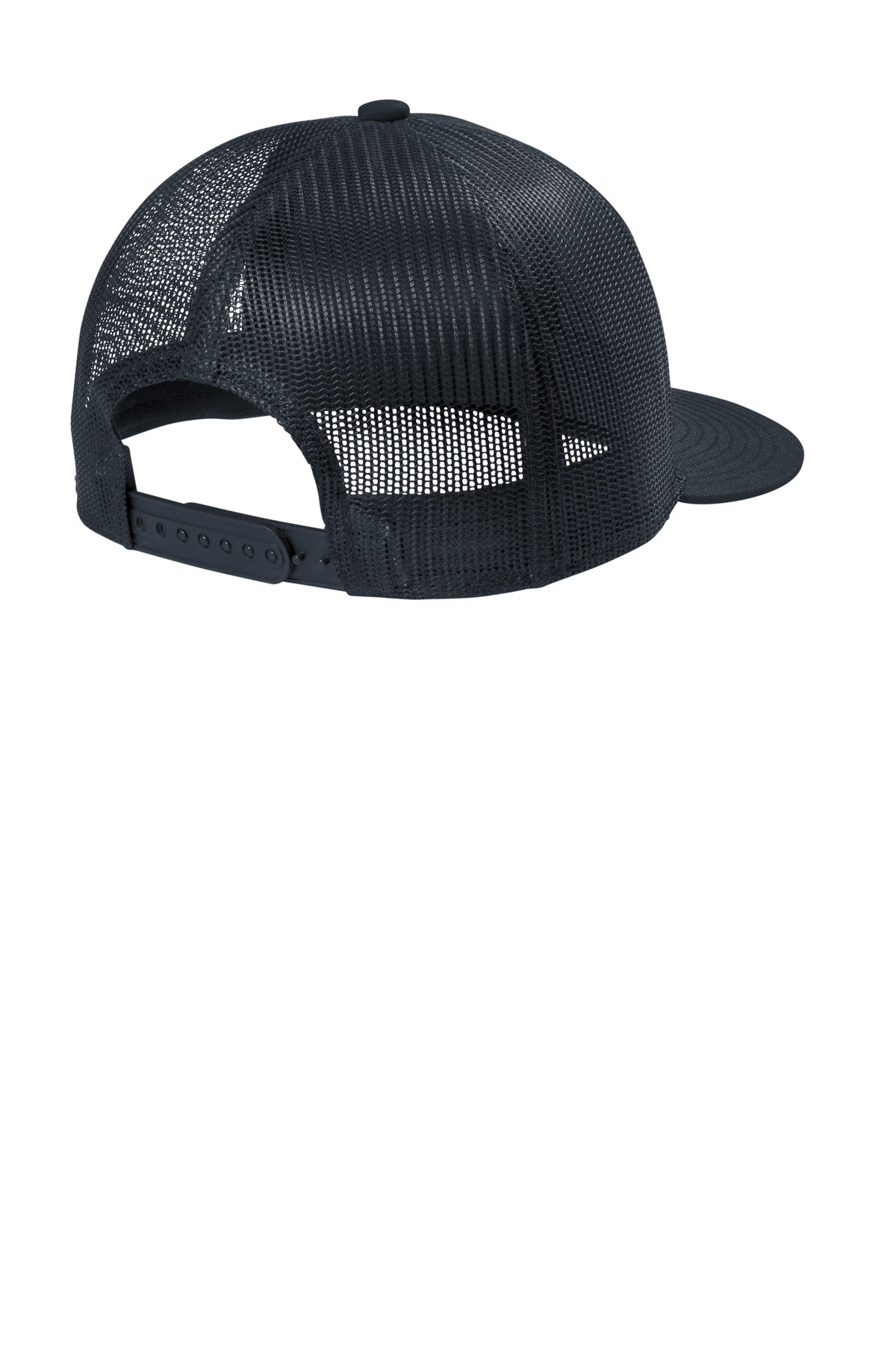 Port Authority Snapback Flat Bill Trucker Cap C117