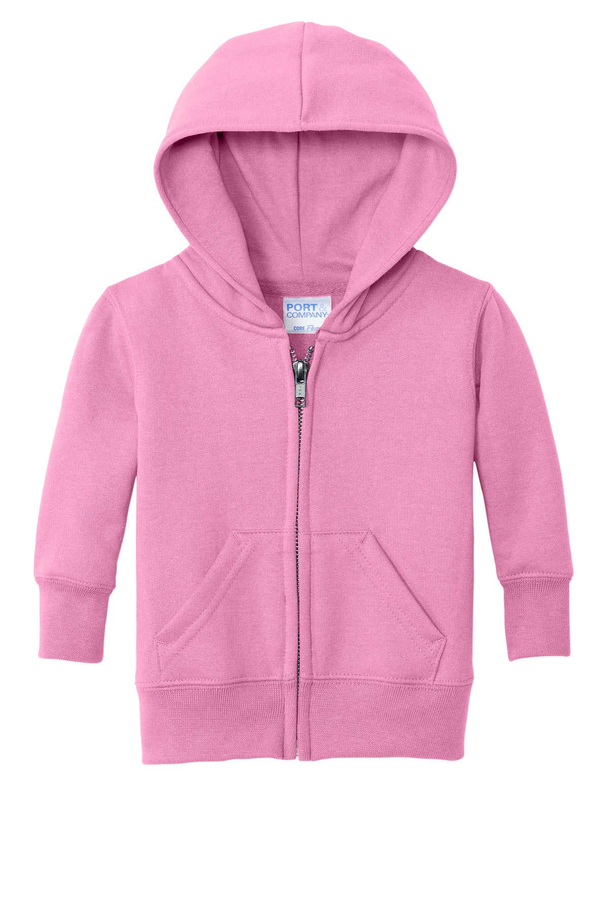 Port & Company Infant Core Fleece Full-Zip Hooded Sweatshirt. CAR78IZH
