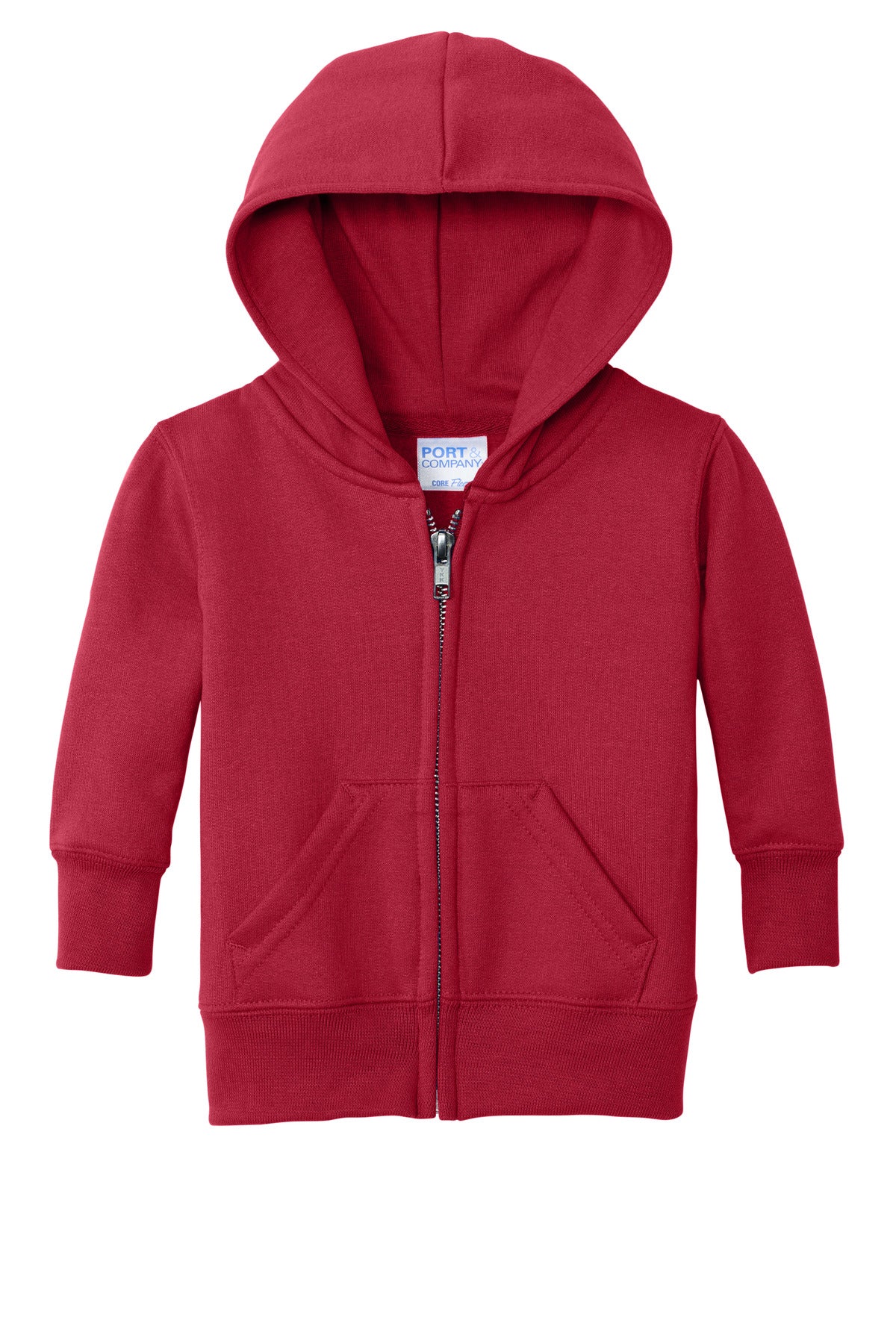 Port & Company Infant Core Fleece Full-Zip Hooded Sweatshirt. CAR78IZH