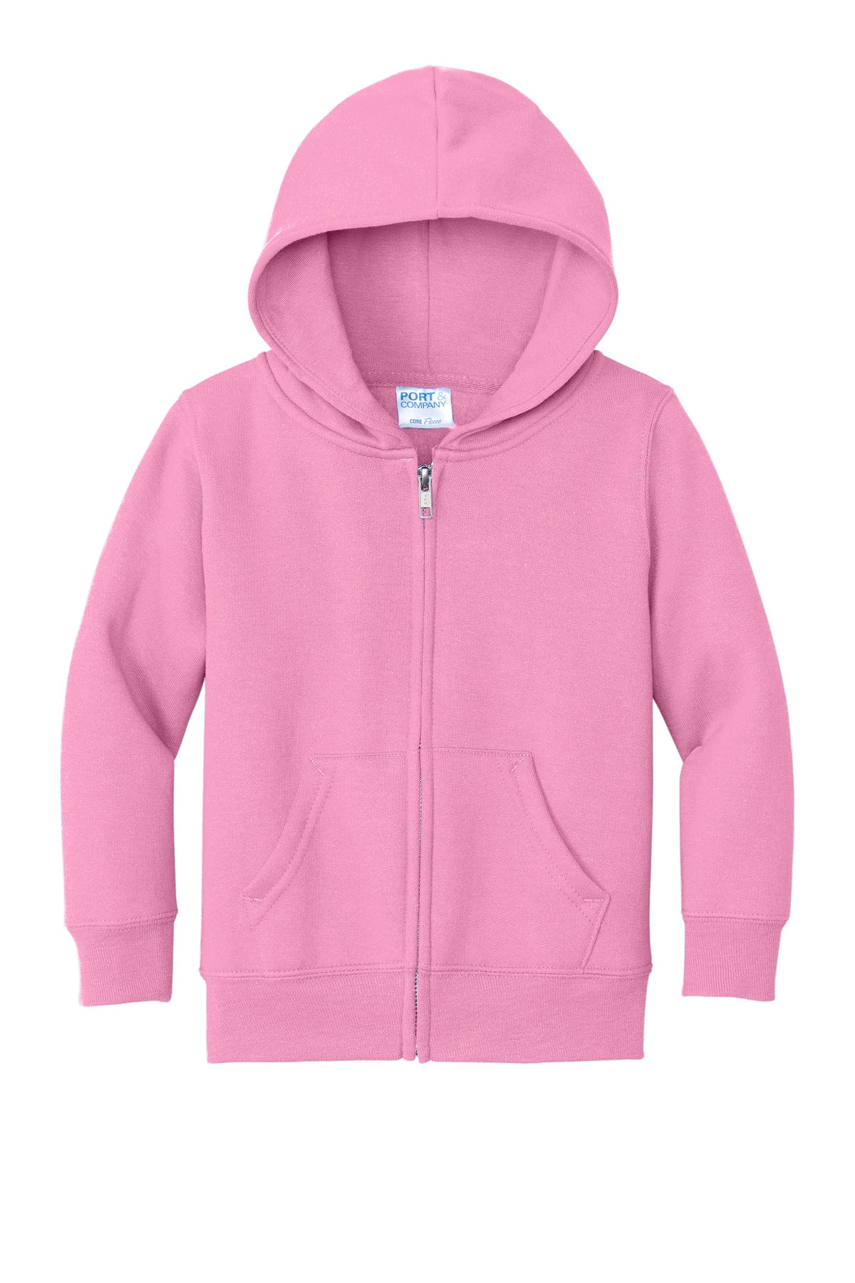 Port & Company Toddler Core Fleece Full-Zip Hooded Sweatshirt. CAR78TZH