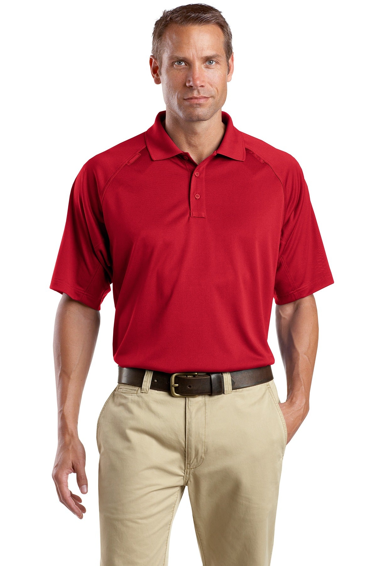 CornerStone - Select Snag-Proof Tactical Polo. CS410 Red