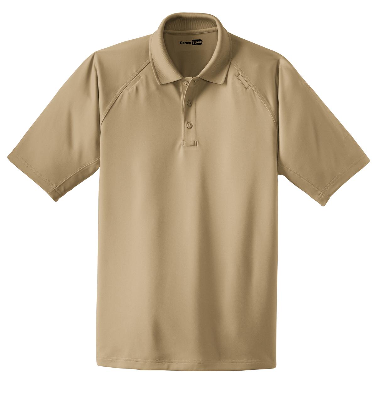 CornerStone - Select Snag-Proof Tactical Polo. CS410 Tan