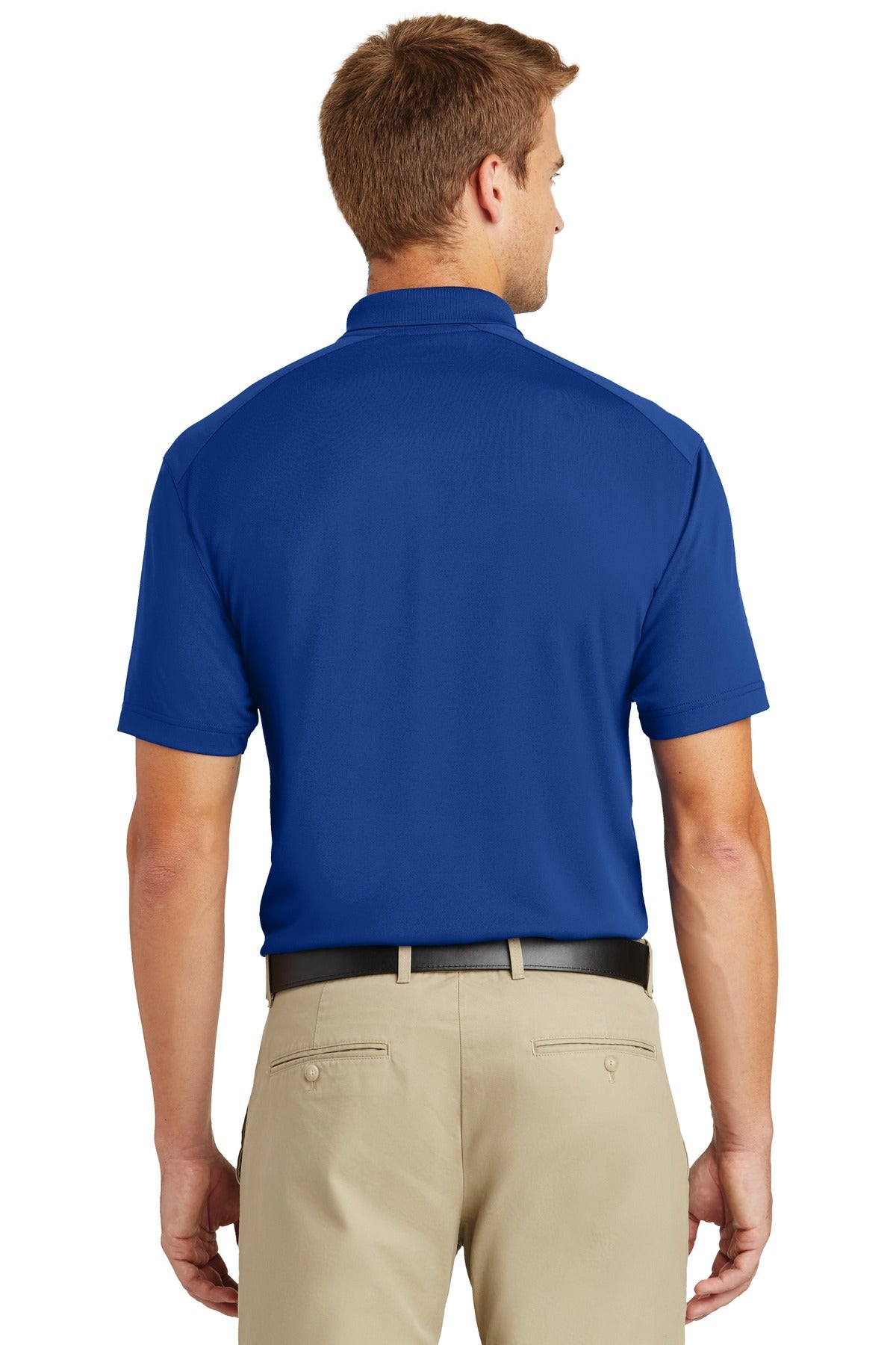 Custom Embroidered CornerStone Select Lightweight Snag-Proof Polo. CS418,Royal