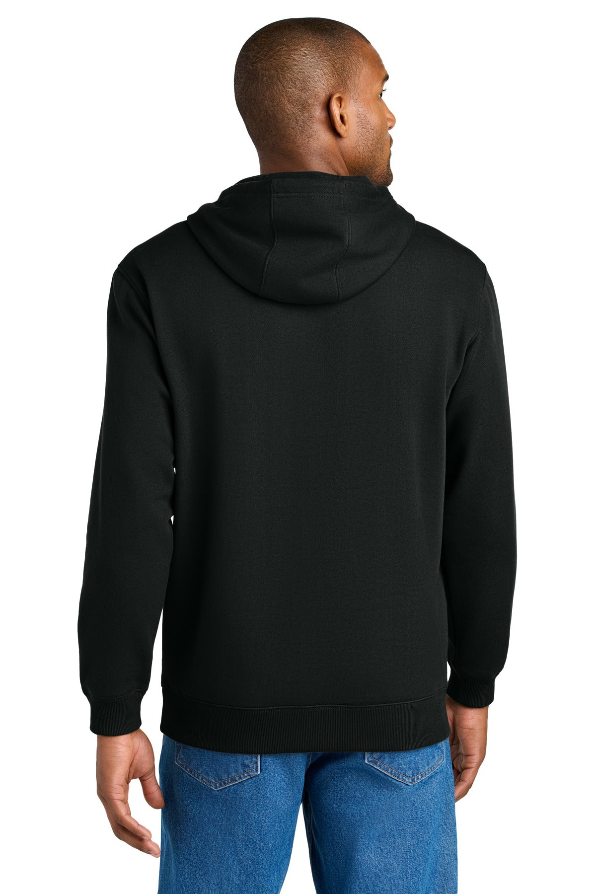Custom Embroidered CornerStone Tough Fleece Pullover Hoodie CSF630,Black
