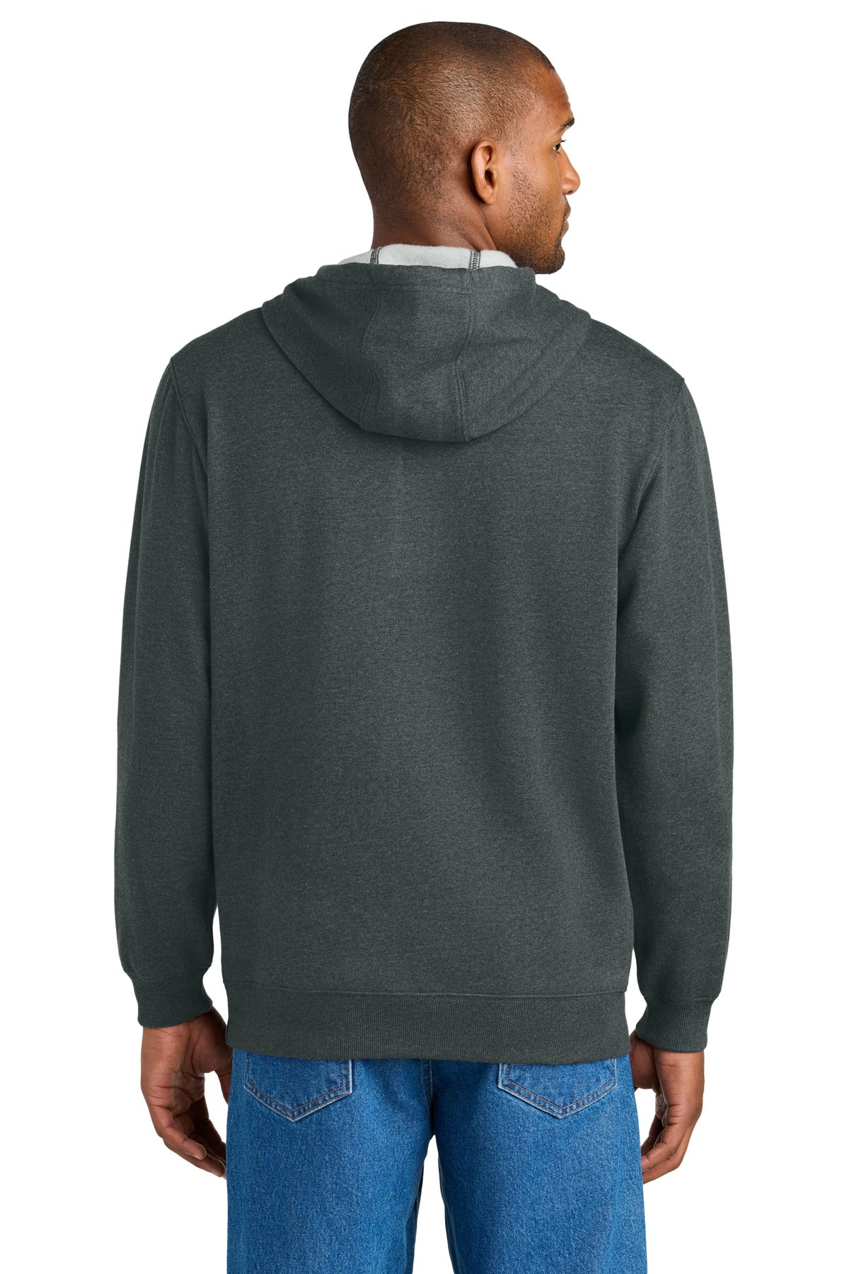 Custom Embroidered CornerStone Tough Fleece Pullover Hoodie CSF630,Charcoal Heather