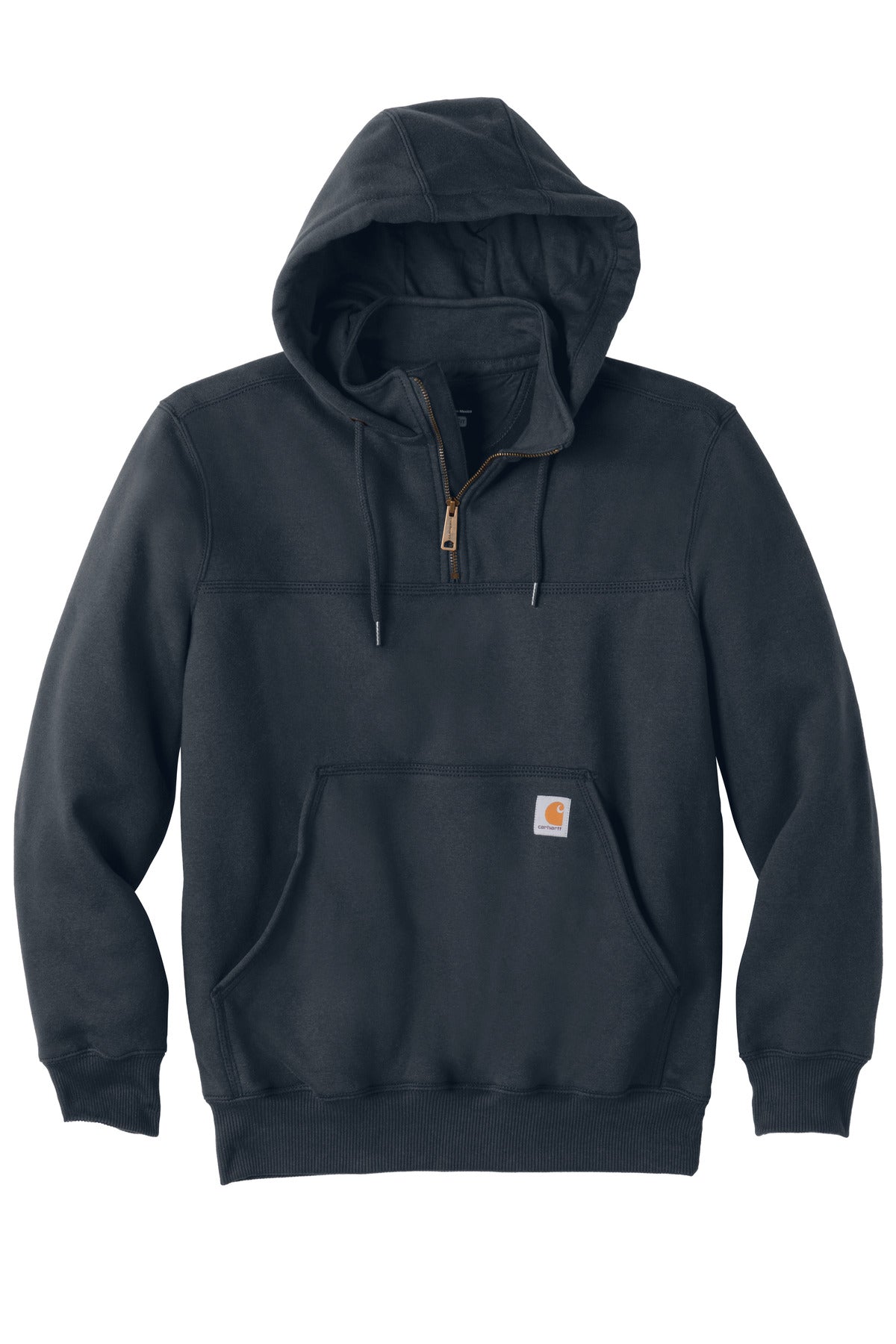 Carhartt Rain Defender Paxton Heavyweight Hooded Zip Mock Sweatshirt. CT100617