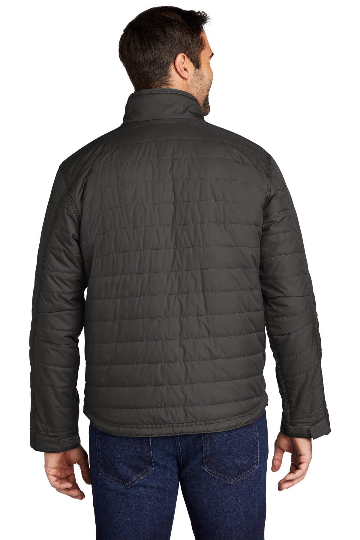 Custom Embroidered Carhartt Gilliam Jacket. CT102208,Shadow Grey