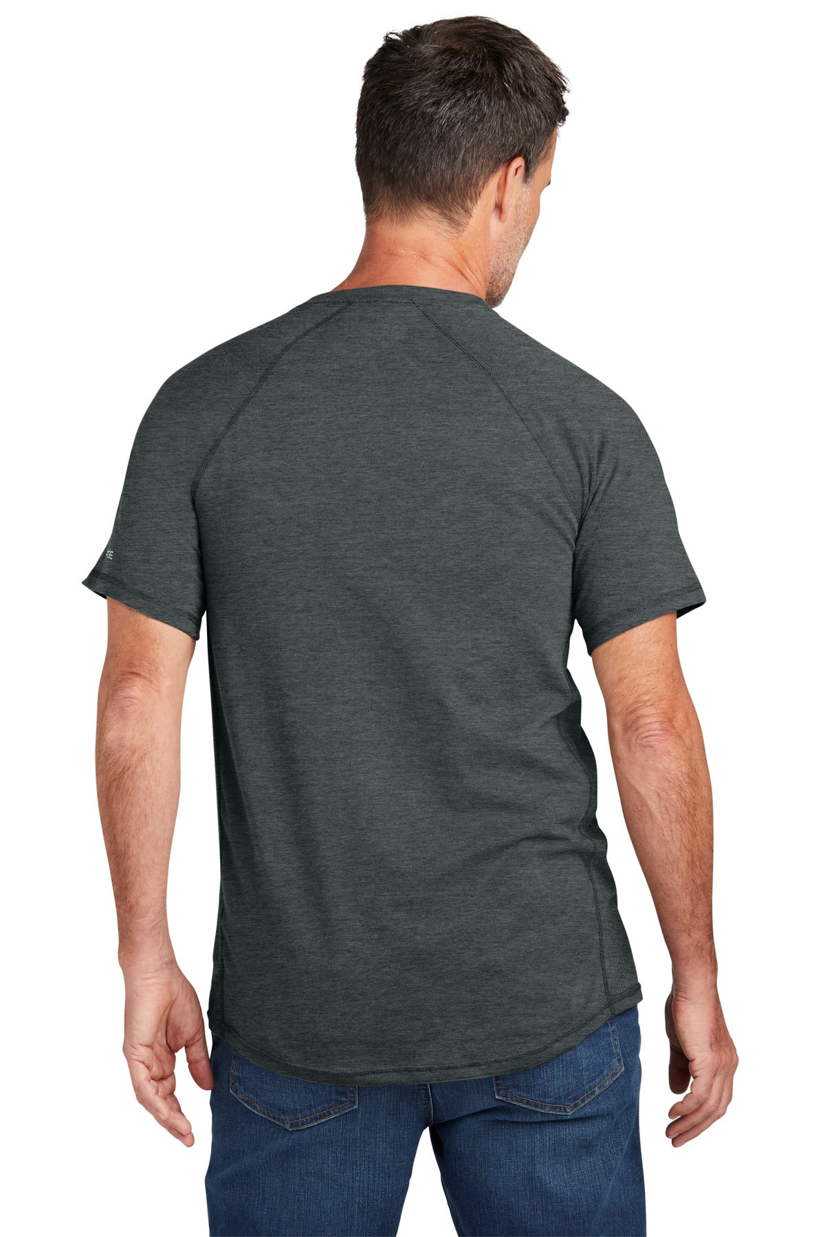 Custom Embroidered Carhartt Force Short Sleeve Pocket T-Shirt CT106652,Carbon Heather
