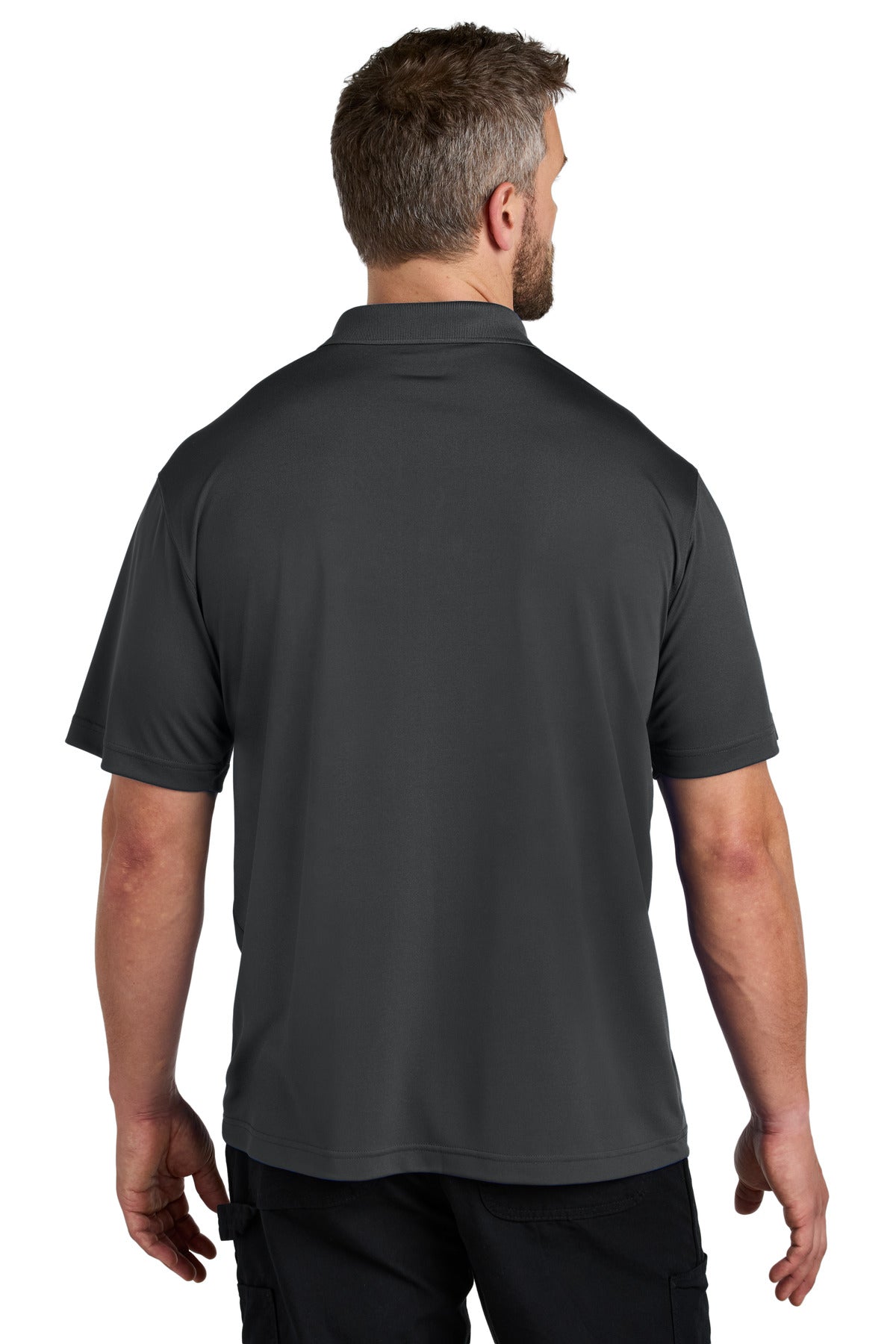 Custom Embroidered Carhartt Force Snag-Resistant Pocket Polo CT106880,Shadow Grey