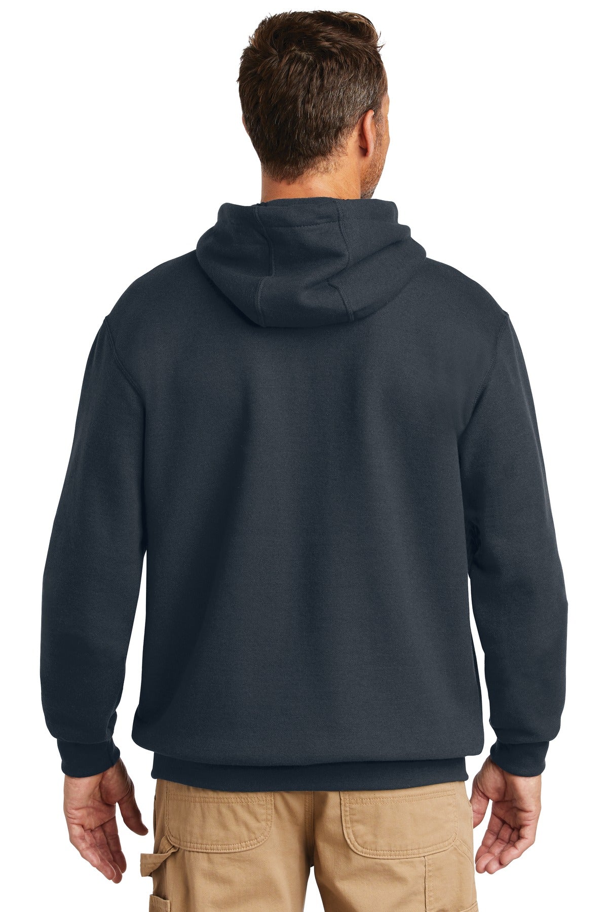 Custom Embroidered Carhartt Midweight Hooded Sweatshirt. CTK121,New Navy