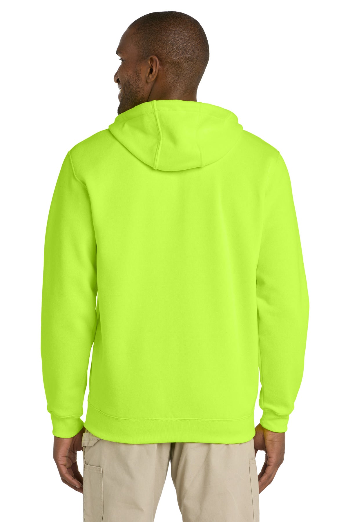 Custom Embroidered Carhartt Midweight Hooded Zip-Front Sweatshirt. CTK122,Brite Lime