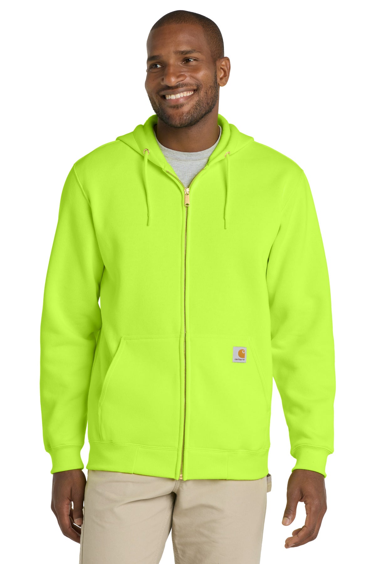 Carhartt Midweight Hooded Zip-Front Sweatshirt. CTK122