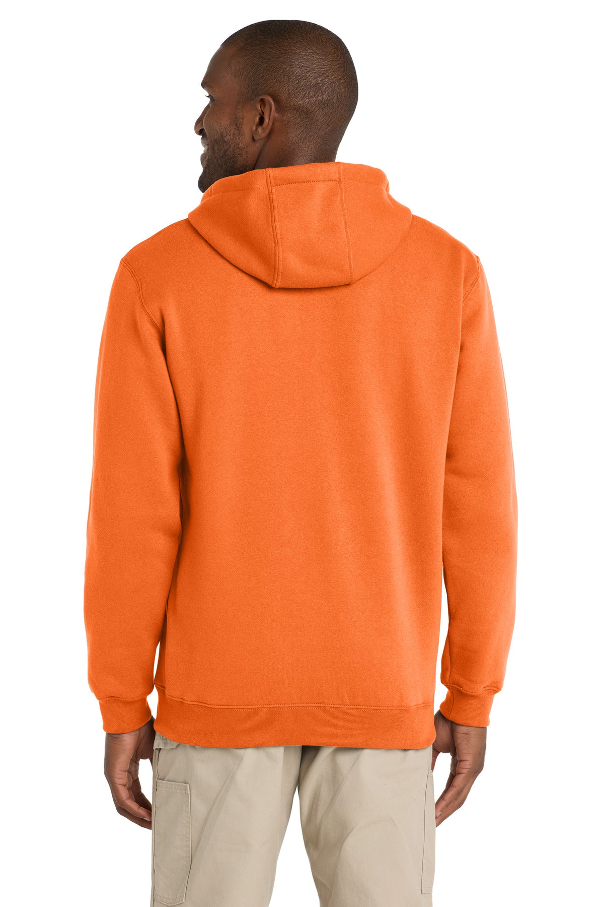 Custom Embroidered Carhartt Midweight Hooded Zip-Front Sweatshirt. CTK122,Brite Orange