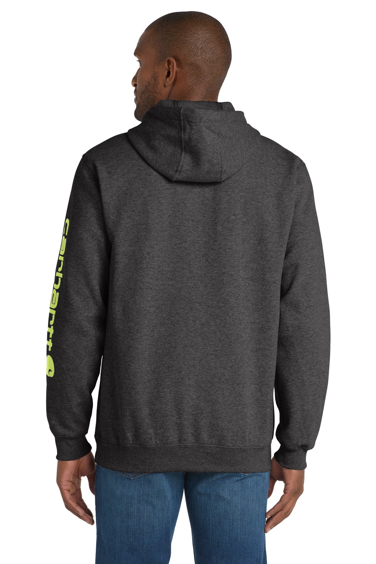 Custom Embroidered Carhartt Midweight Hooded Logo Sweatshirt CTK288,Carbon Heather