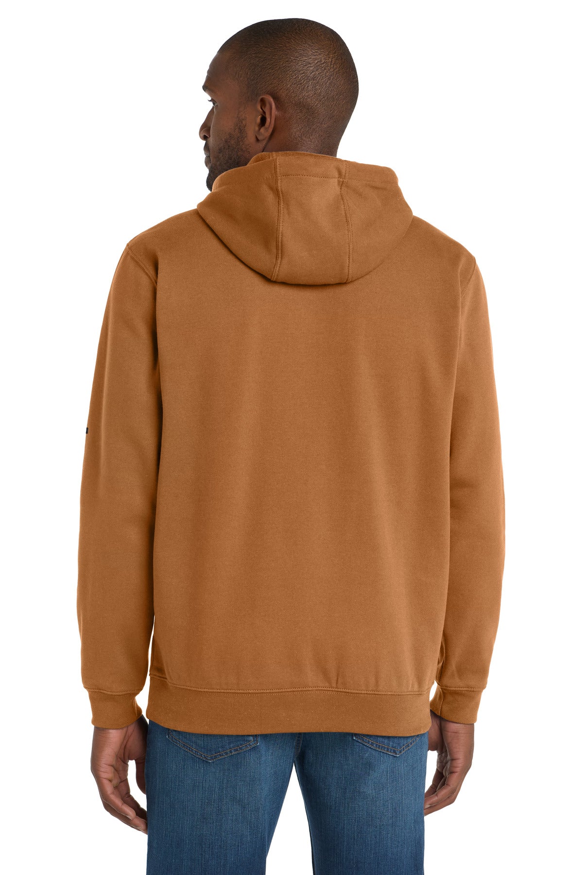 Custom Embroidered Carhartt Midweight Hooded Logo Sweatshirt CTK288,Carhartt Brown