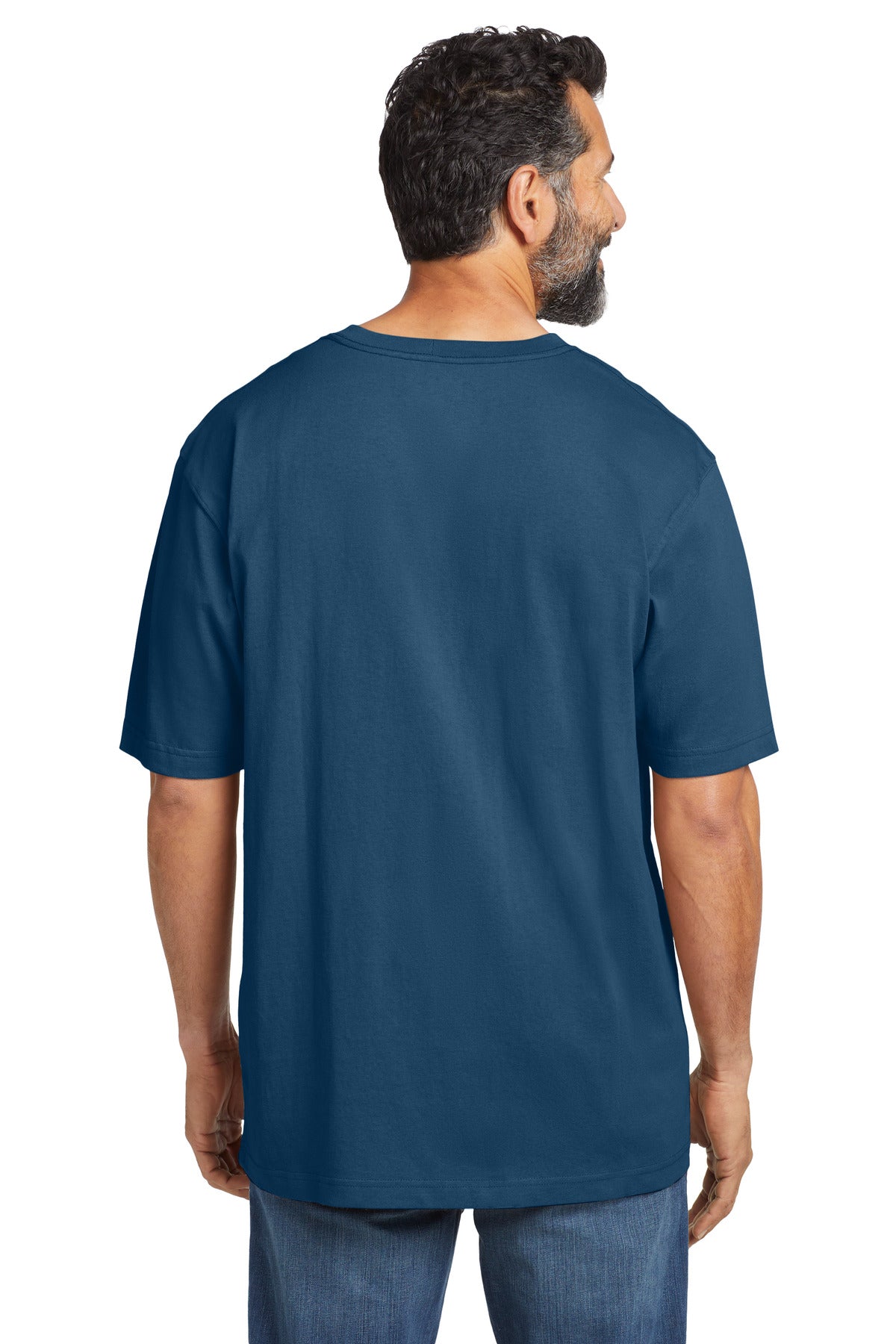 Custom Embroidered Carhartt Workwear Pocket Short Sleeve T-Shirt. CTK87,Lakeshore