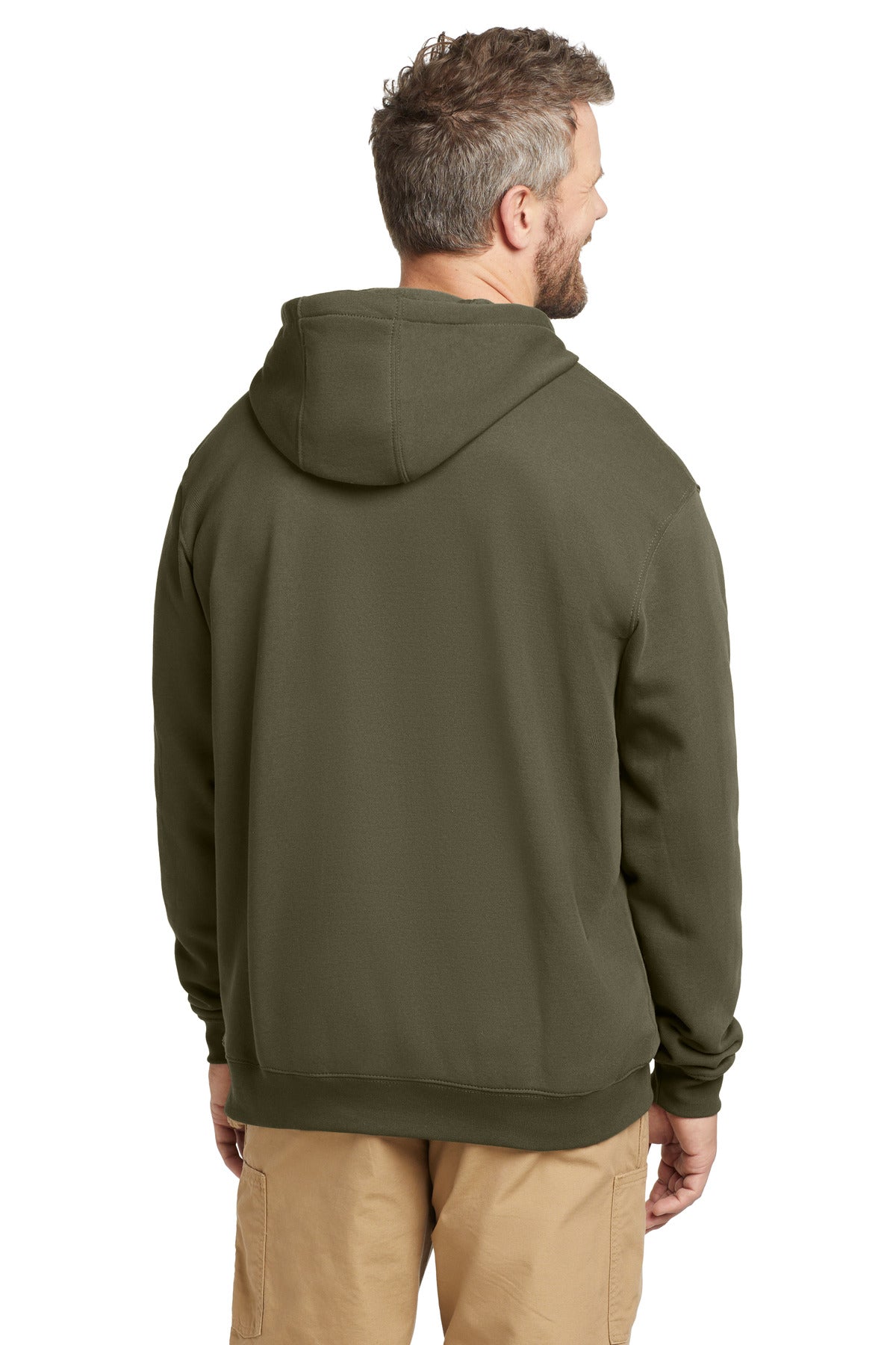 Custom Embroidered Carhartt Tall Midweight Hooded Sweatshirt CTTK121,Moss