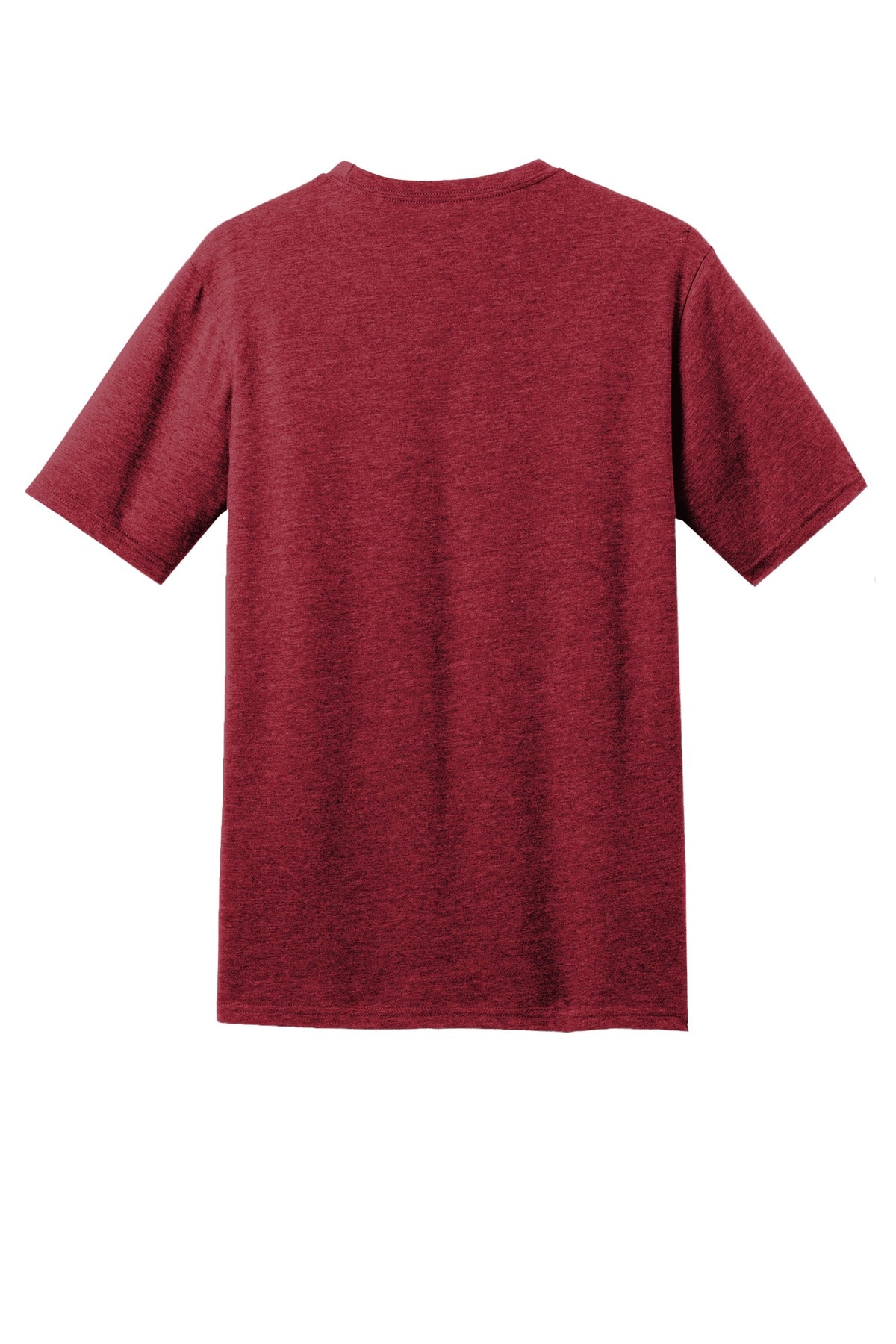 District Perfect Blend CVC Tee. DM108 Red Fleck
