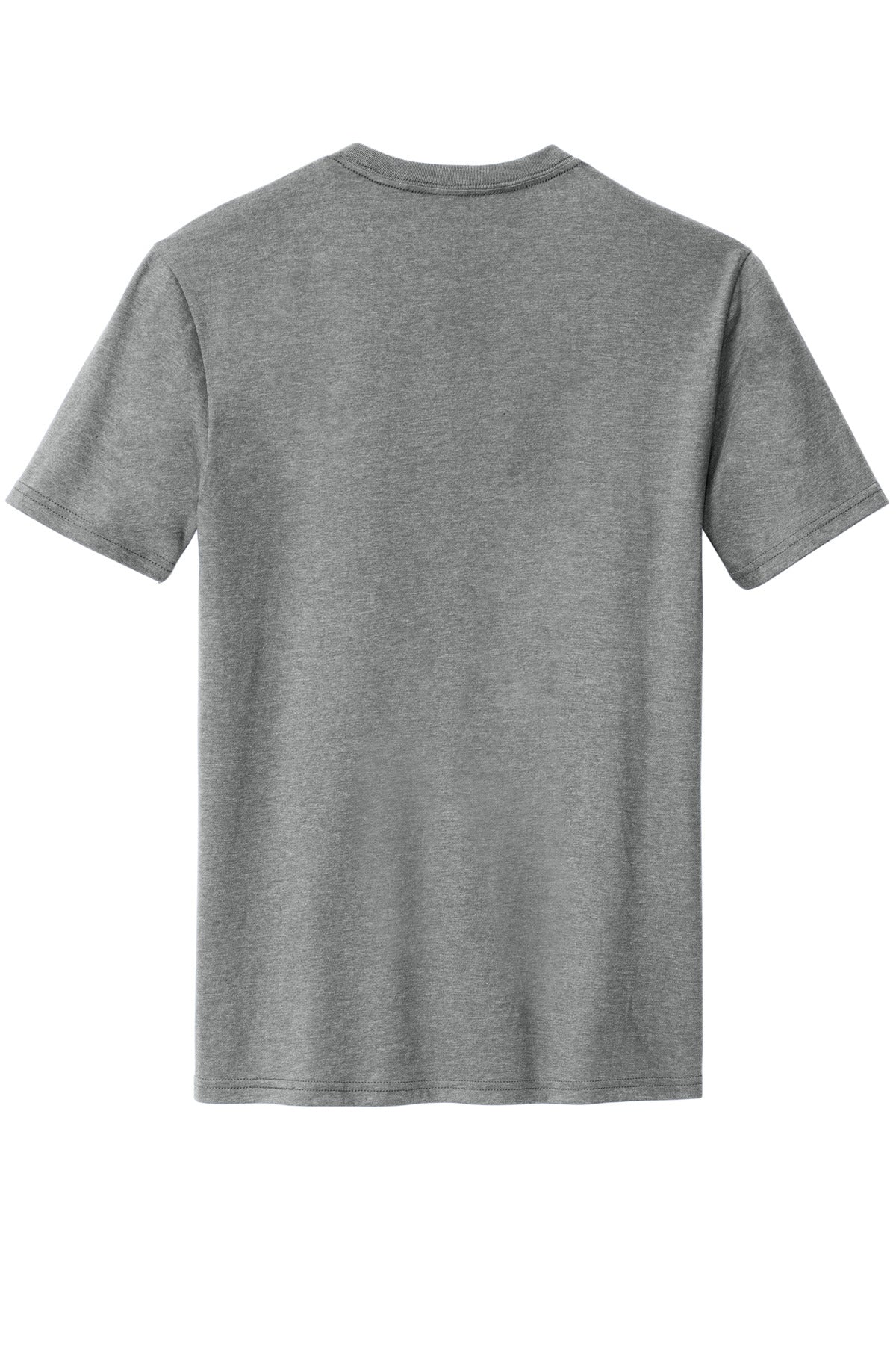 District Perfect Blend CVC Tee. DM108 Grey Frost