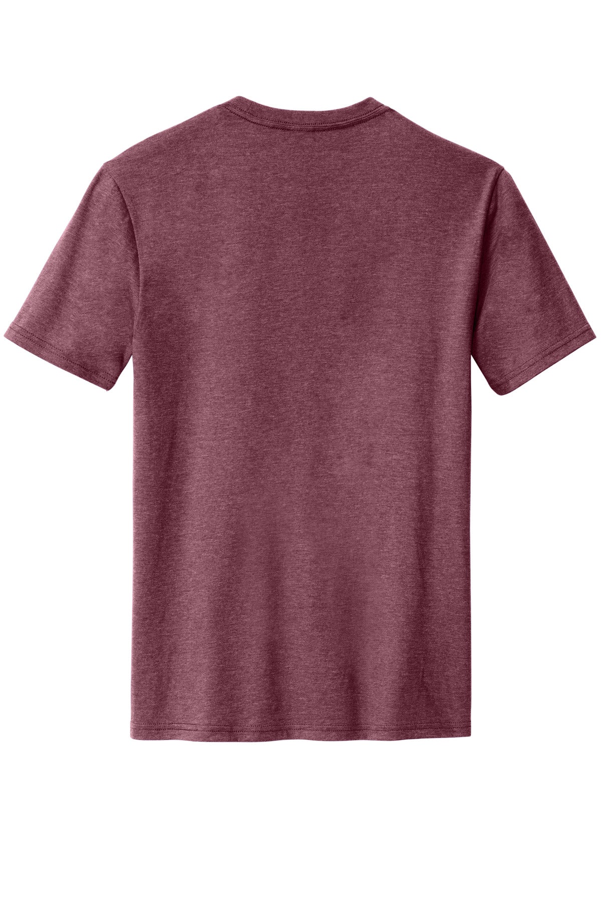District Perfect Blend CVC Tee. DM108 Heathered Cardinal