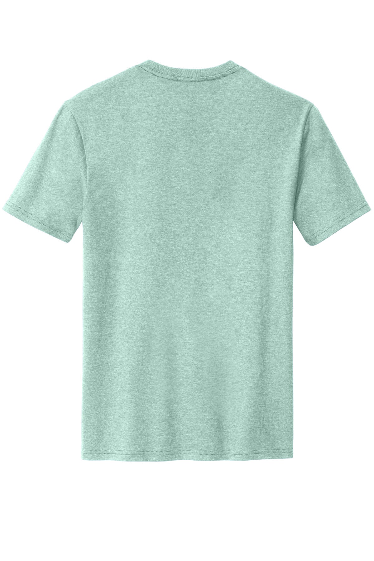 District Perfect Blend CVC Tee. DM108 Heathered Dusty Sage