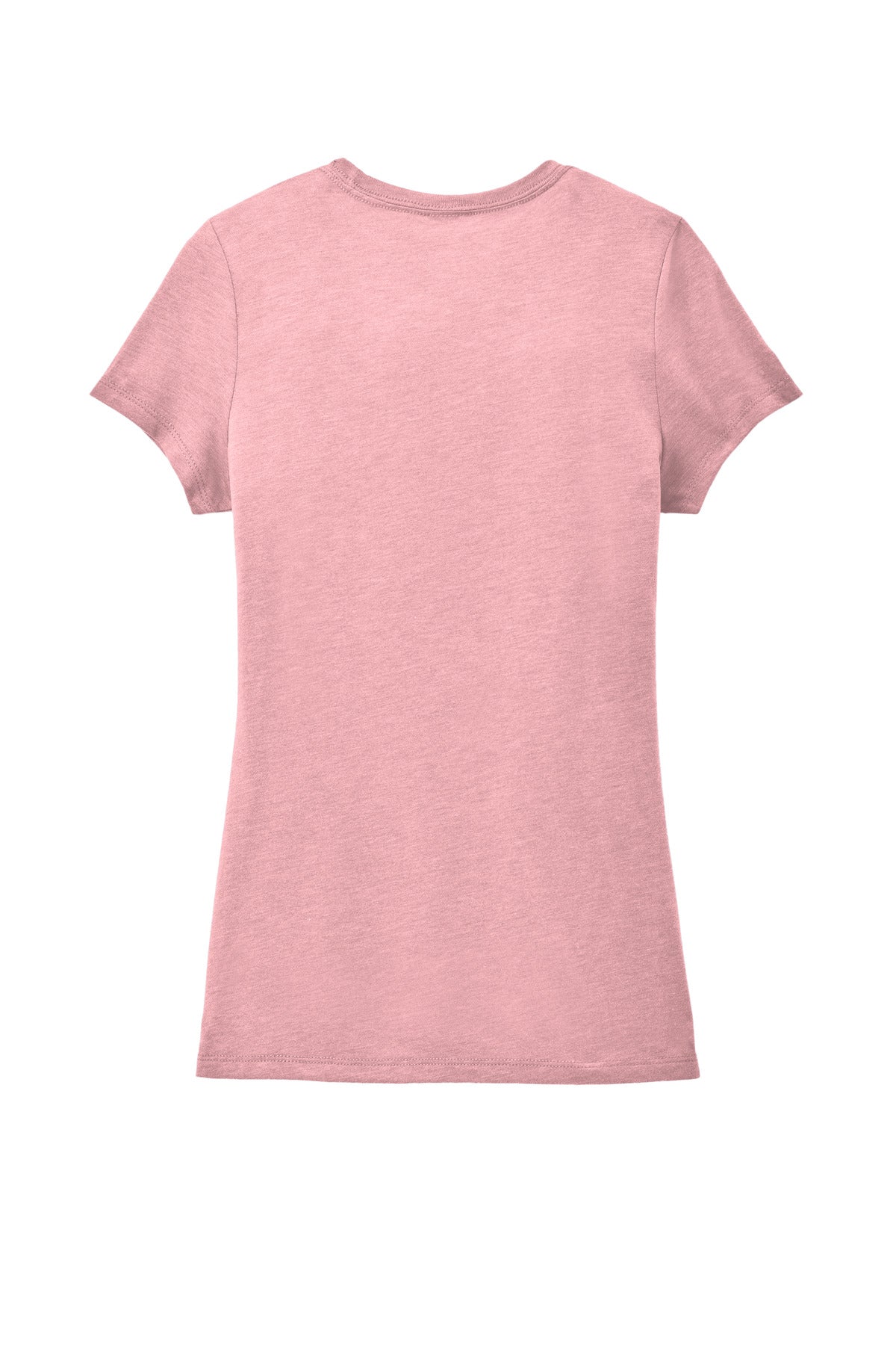 District Women's Perfect Tri Tee. DM130L Wisteria Heather