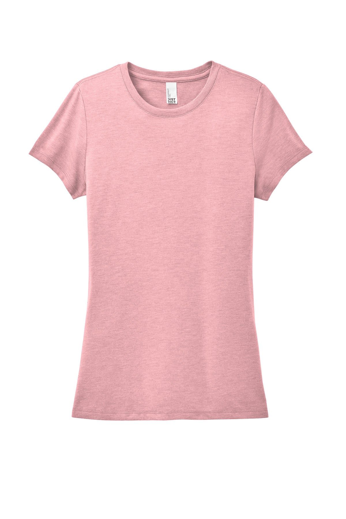 District Women's Perfect Tri Tee. DM130L Wisteria Heather