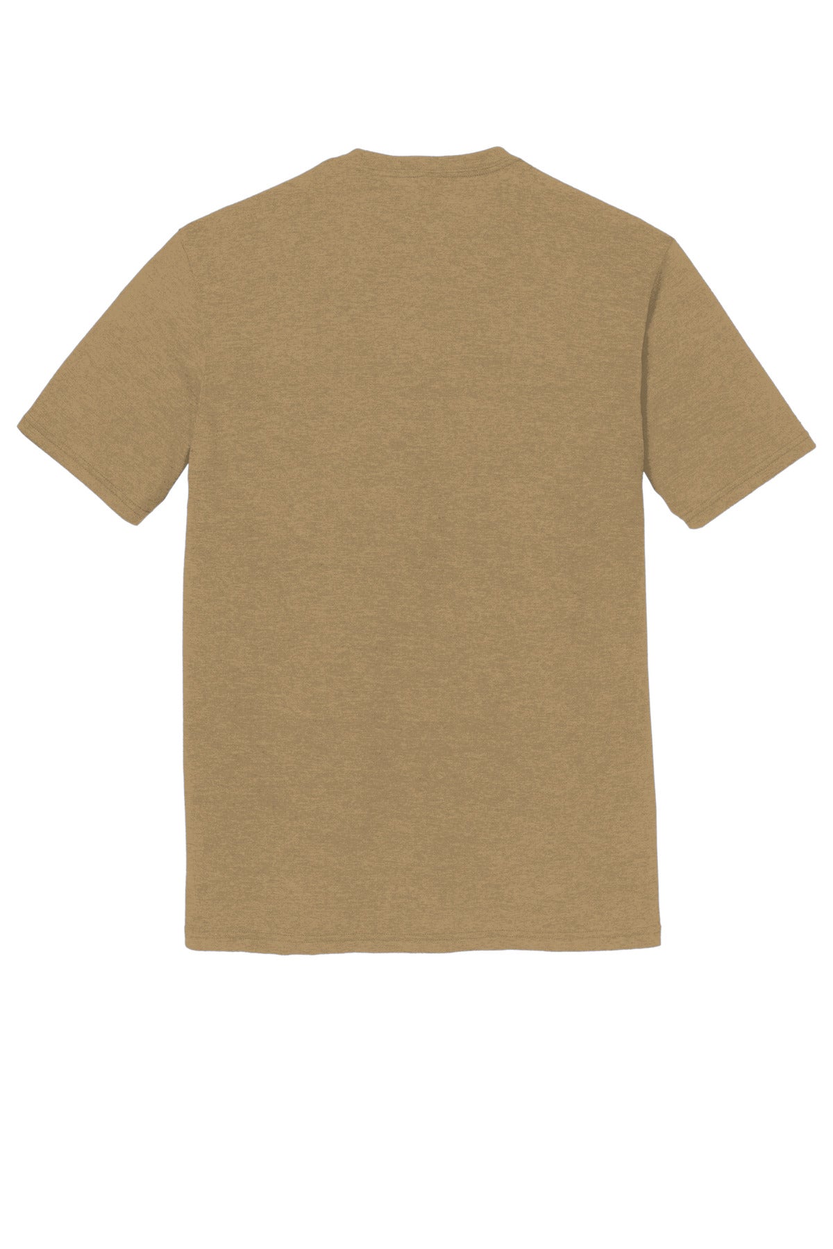 District Perfect TriTee. DM130 Coyote Brown Heather