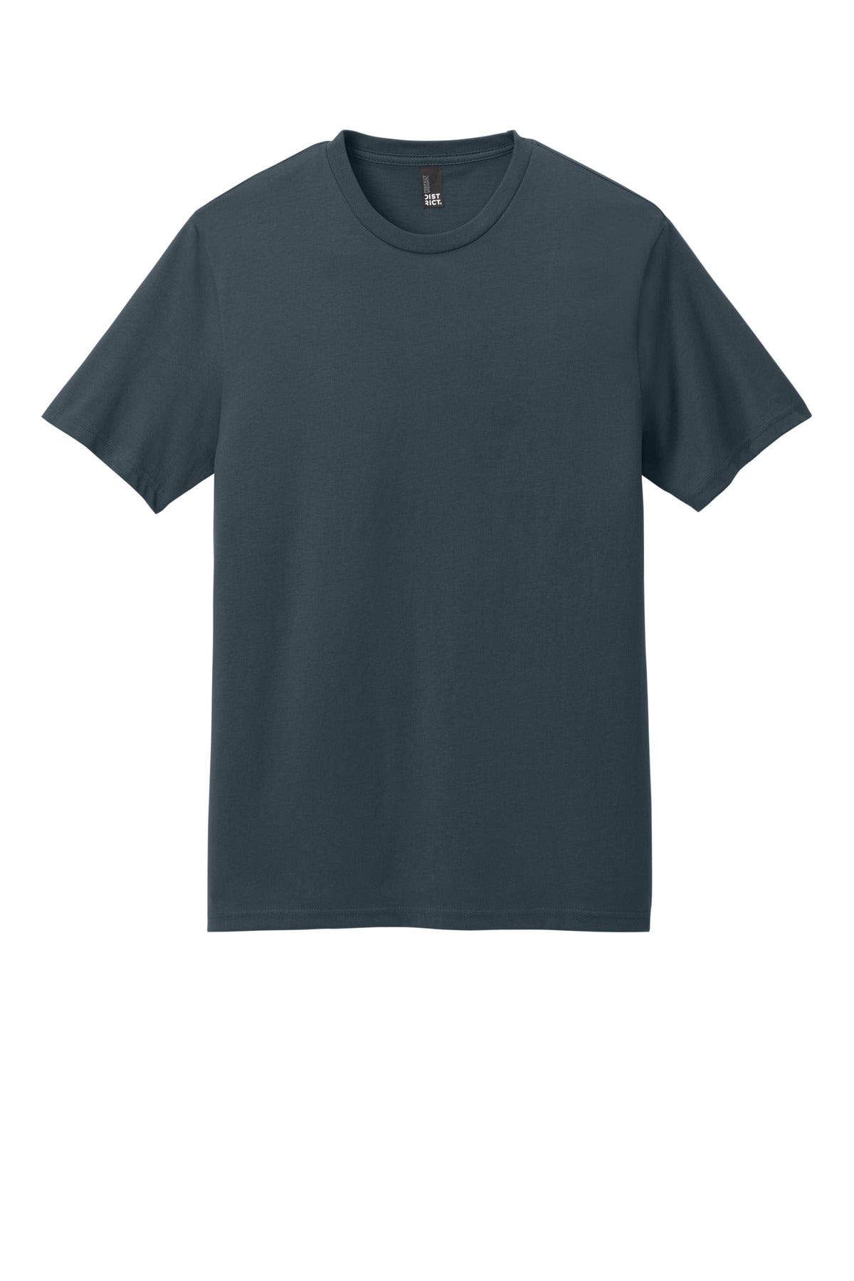 District Perfect Weight Icon Tee DT106 Deep Steel Blue