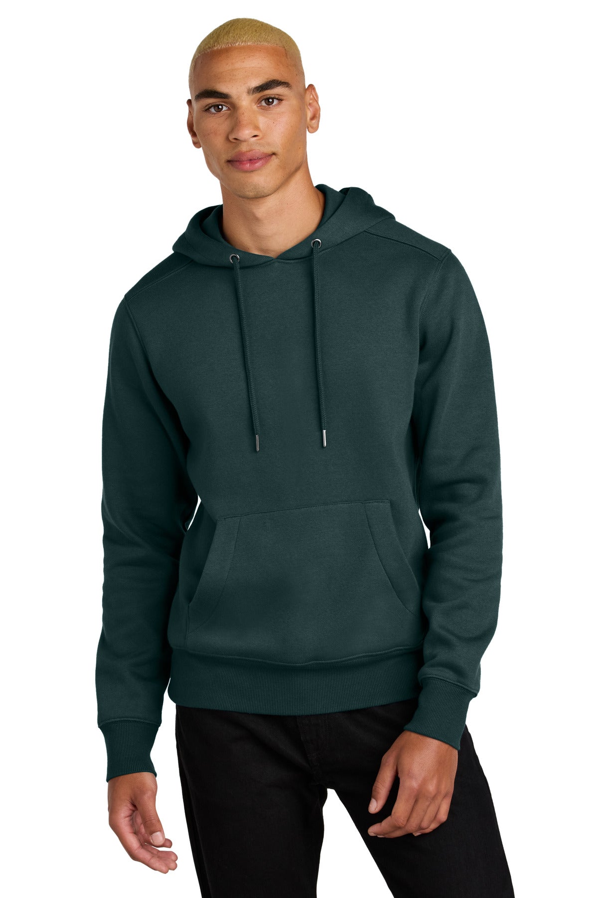 District Perfect Weight Fleece Hoodie DT1101 Rainforest