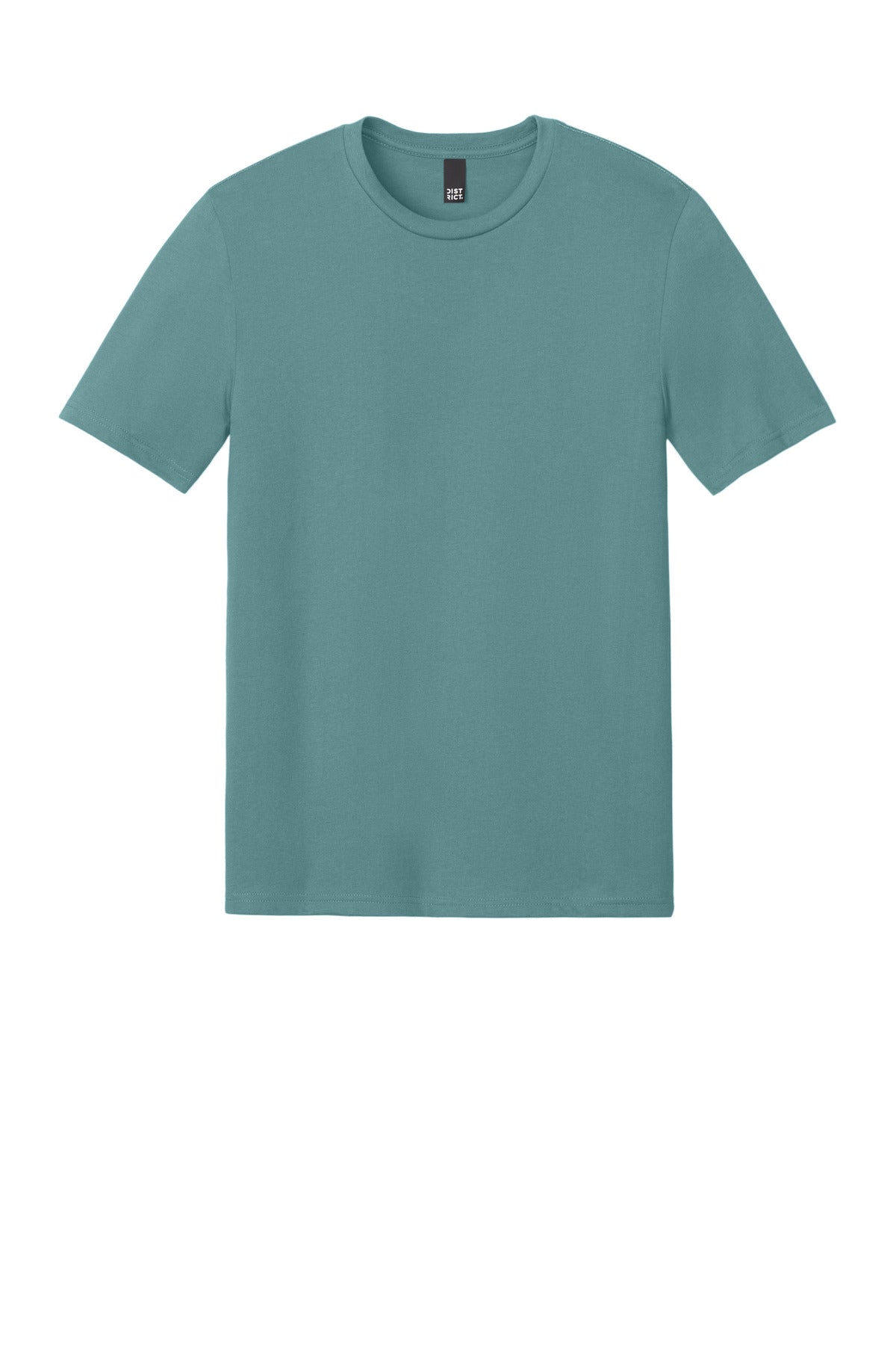 District Perfect Weight CVC Tee DT184 Bluestone