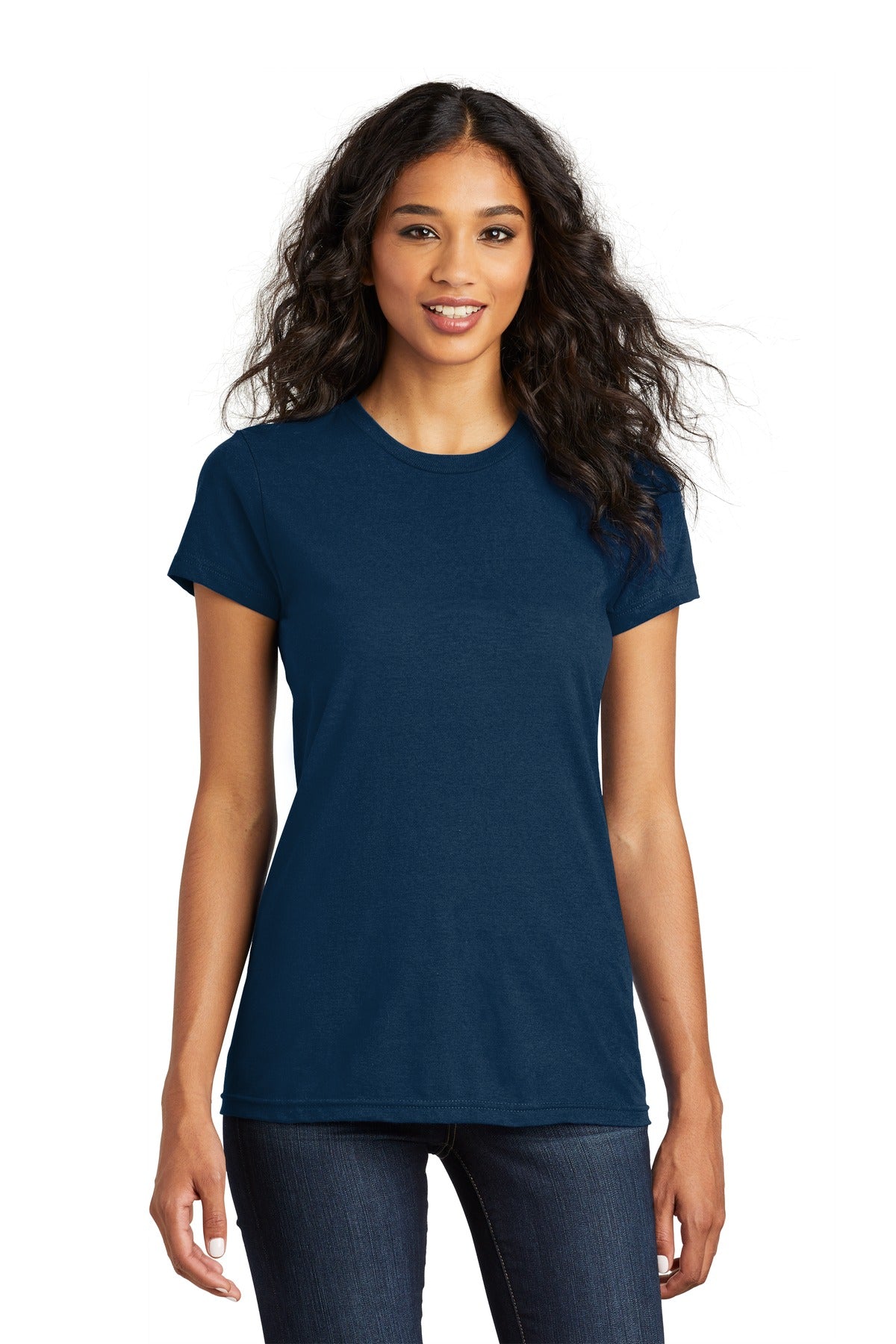District Women's Fitted The Concert Tee DT5001