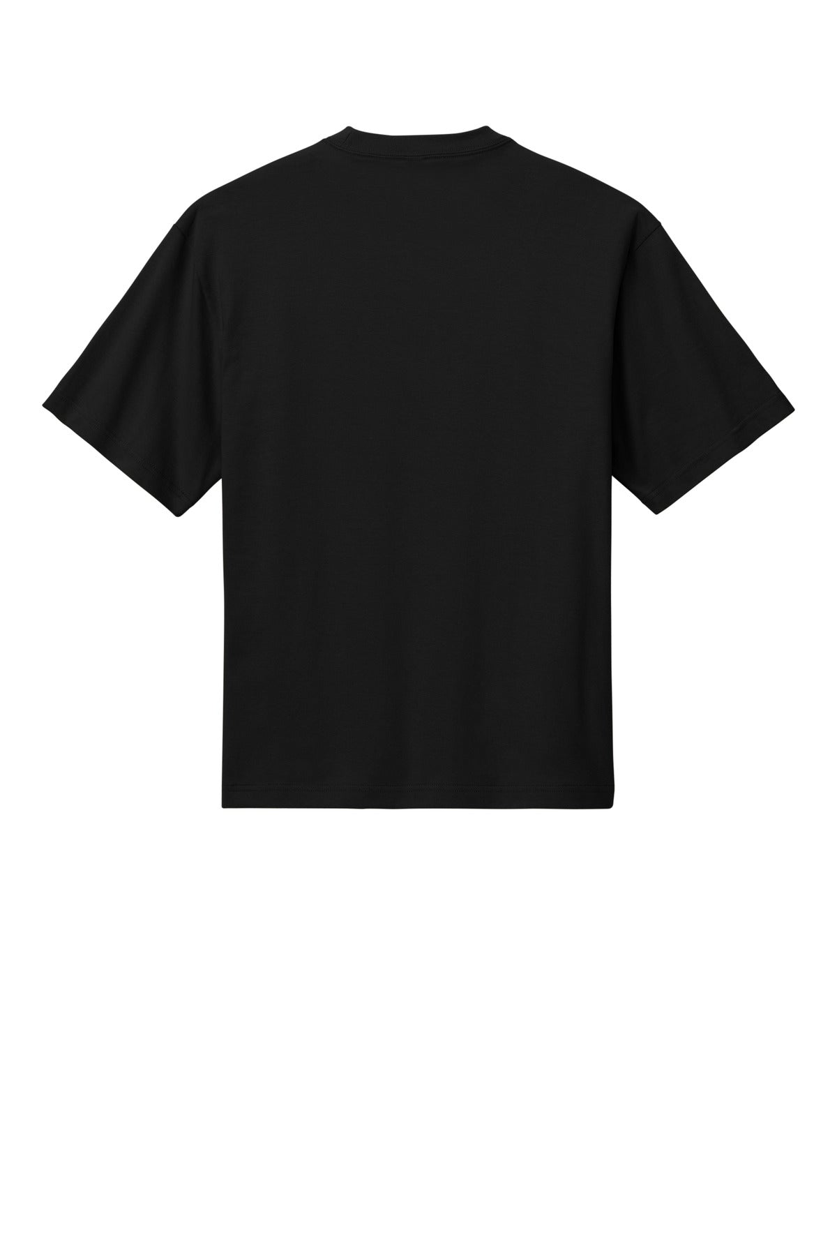 Custom Embroidered District T-Shirts in Black