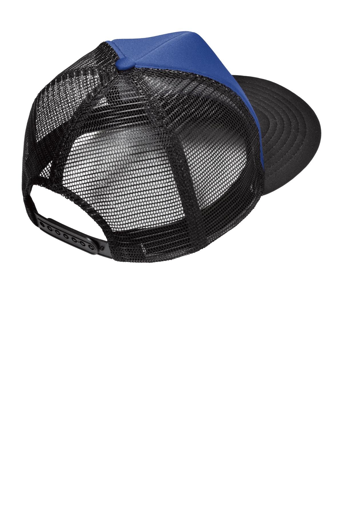 District Flat Bill Snapback Trucker Cap. DT624